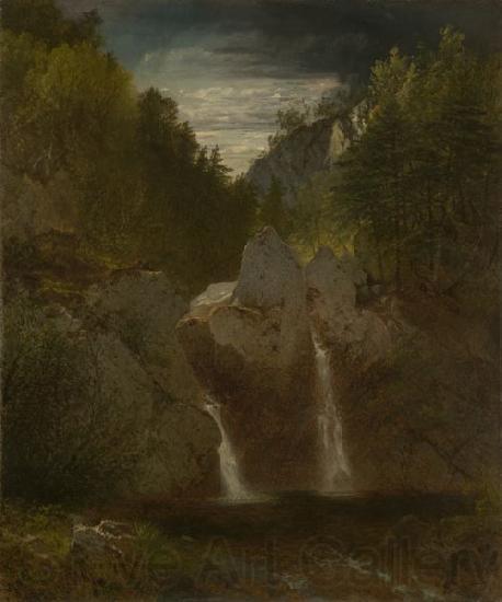 John Frederick Kensett Rock Pool, Bash-Bish Falls